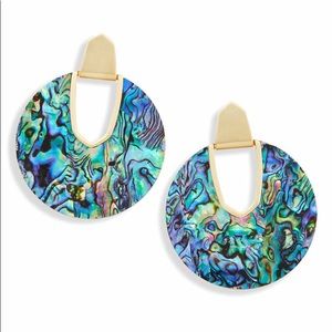 Kendra Scott Abalone earrings 💙